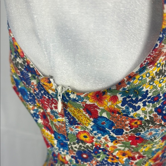 J.Crew Liberty Fabric Floral Dress (Size 00): - Picture 6 of 11